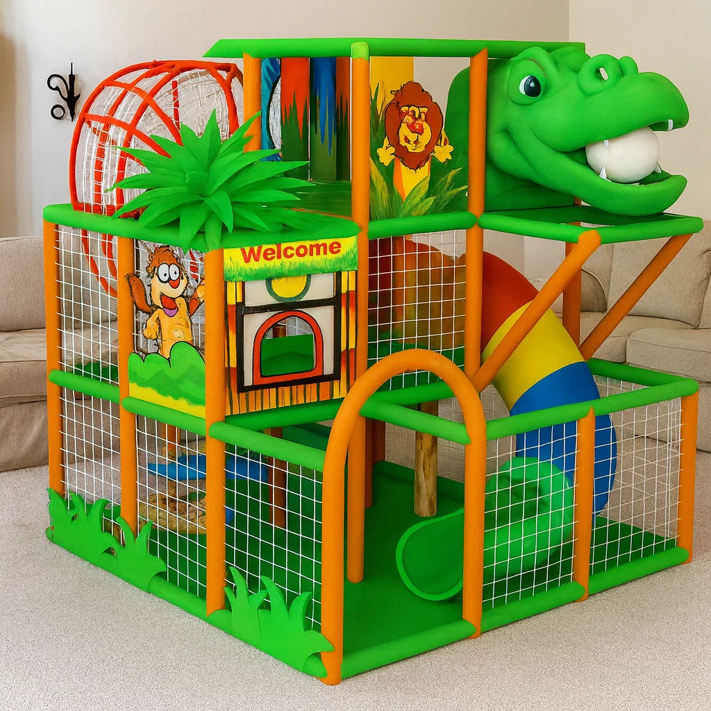 DinoPlay RainbowMaze Indoor Playground System