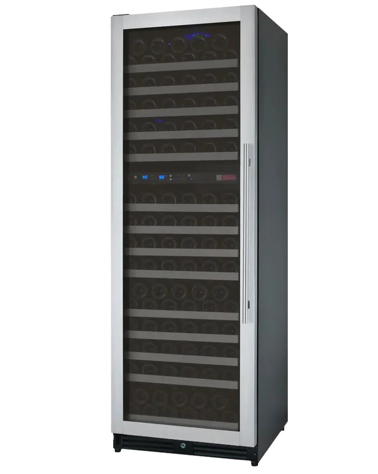Allavino 24" Wide FlexCount II Tru-Vino 177 Bottle Dual Zone Silver Left Hinge Wine Refrigerator (Copy)