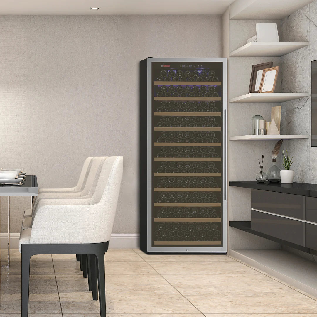 Allavino 32" Wide Vite II Tru-Vino 277 Bottle Stainless Steel Wine Refrigerator