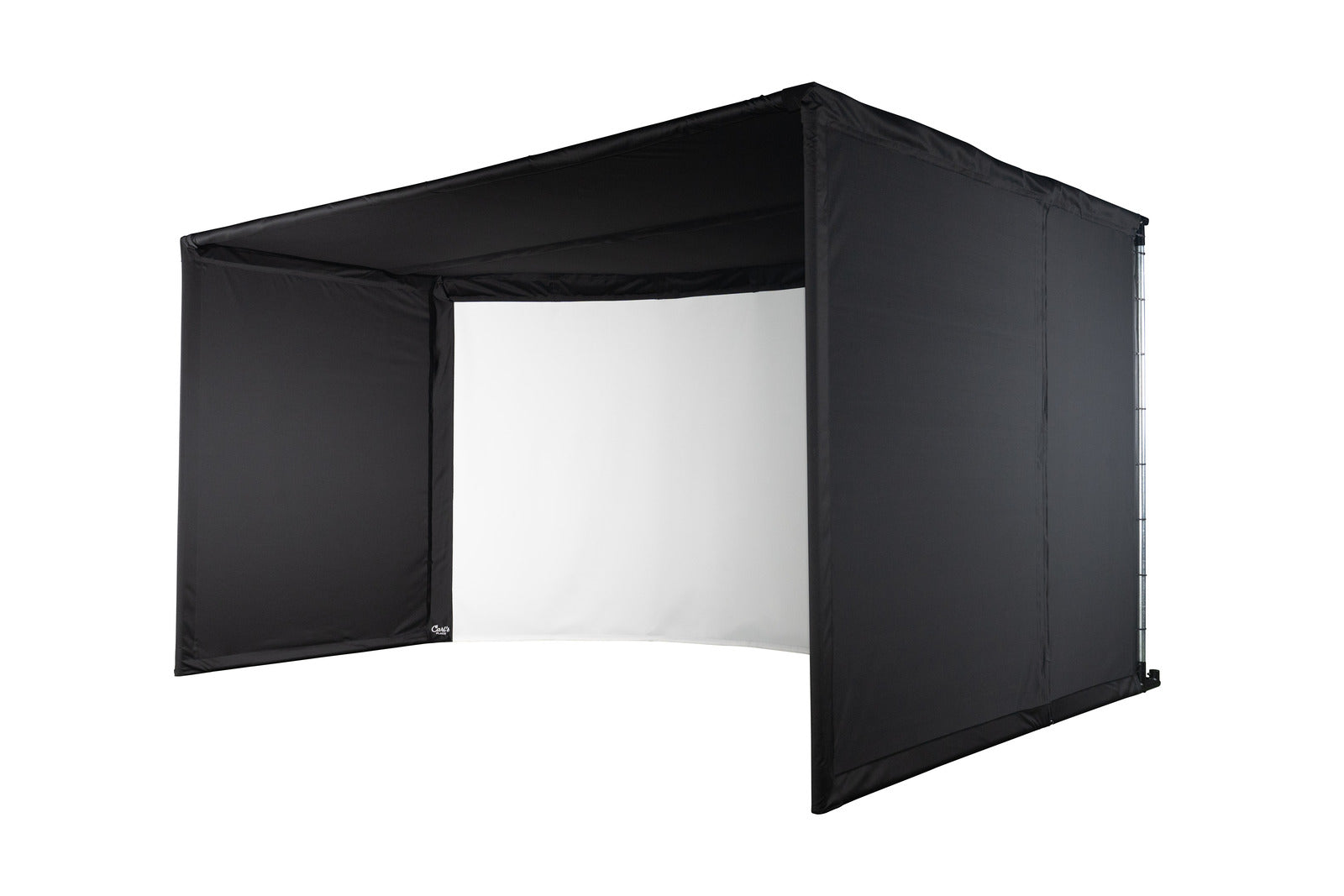 Curved Golf Simulator Enclosure Kit with Impact Screen