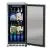 Kegco 15" Wide Outdoor Built-In Commercial Beverage Center - Solid Door