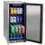 Kegco 15" Wide Outdoor Built-In Commercial Beverage Center - Solid Door
