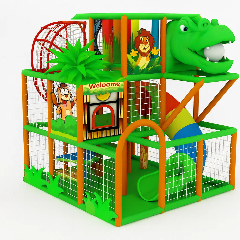 DinoPlay RainbowMaze Indoor Playground System
