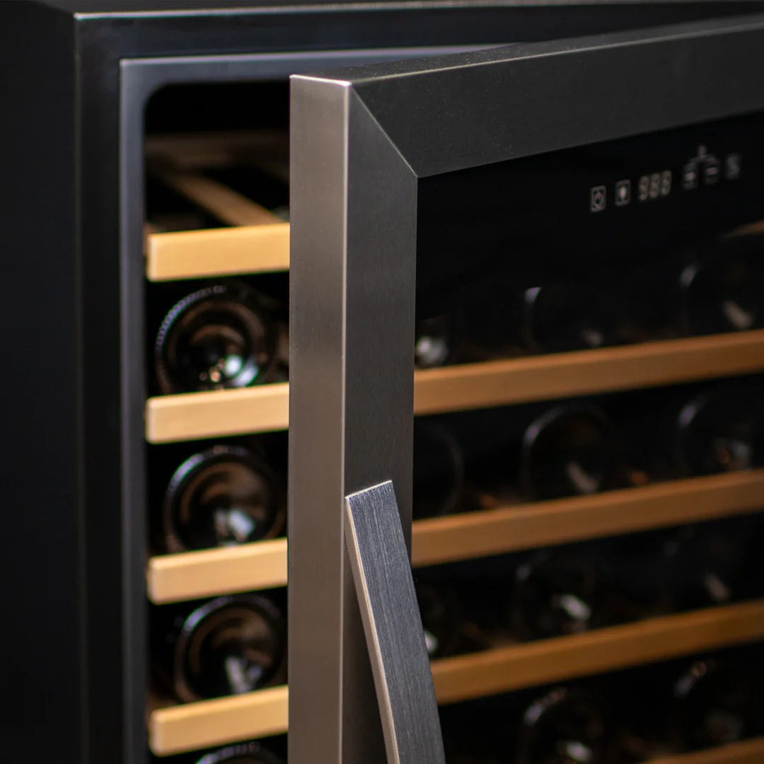 Cascina Series  Singal | Dual Zone Freestanding Wine Cooler Refrigerator with Stainless Steel Door