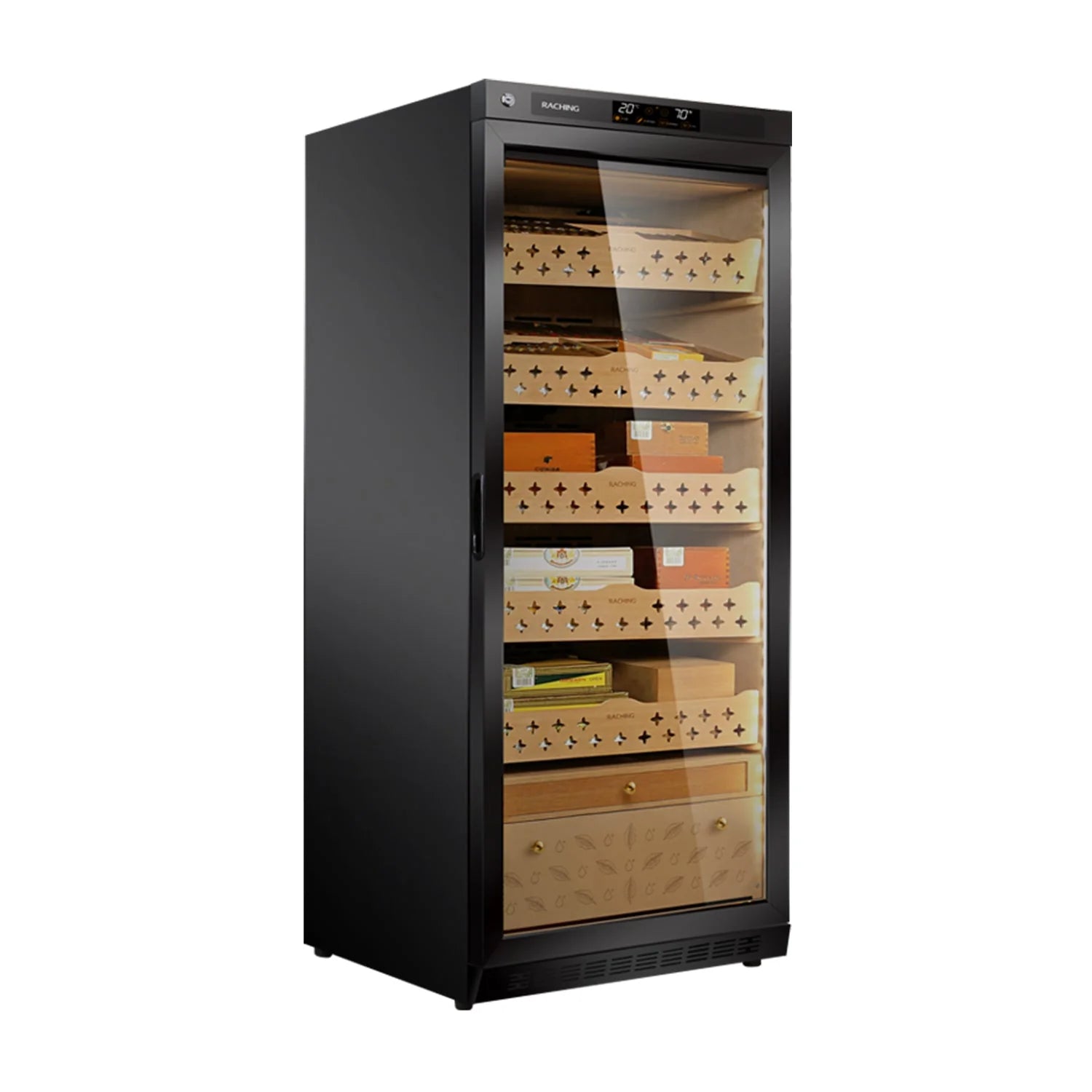 Raching MON3800A: Automated Climate-Controlled Humidor (1,800-cigar capacity)