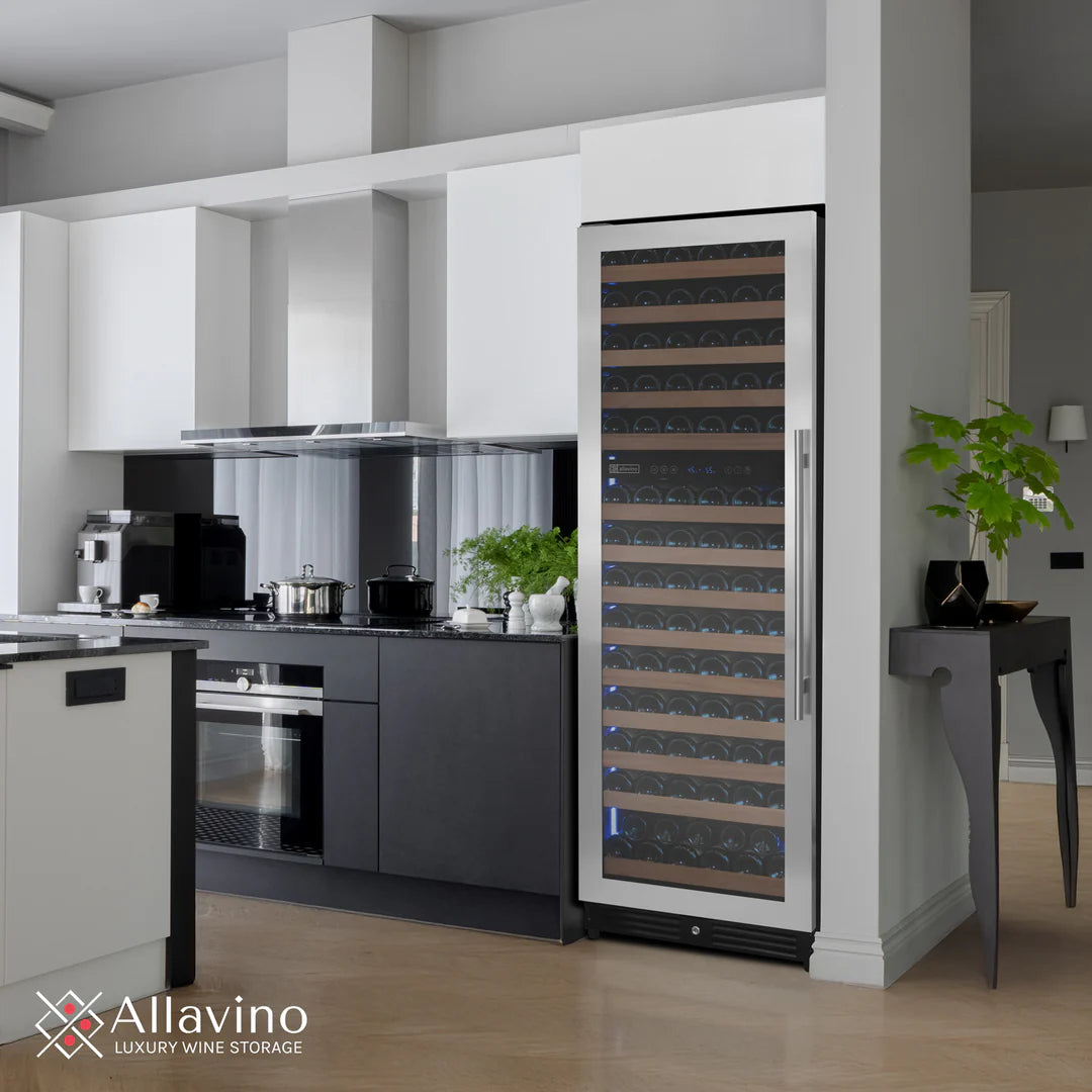 Allavino Reserva Series 163 Bottle 71" Stainless Steel Wine Refrigerator