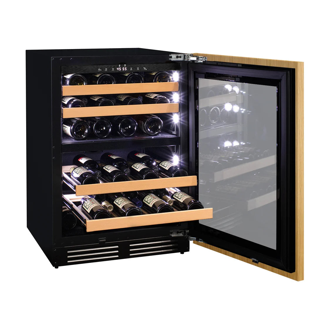 Allavino 24" Dual Zone Panel Ready Wine Refrigerator