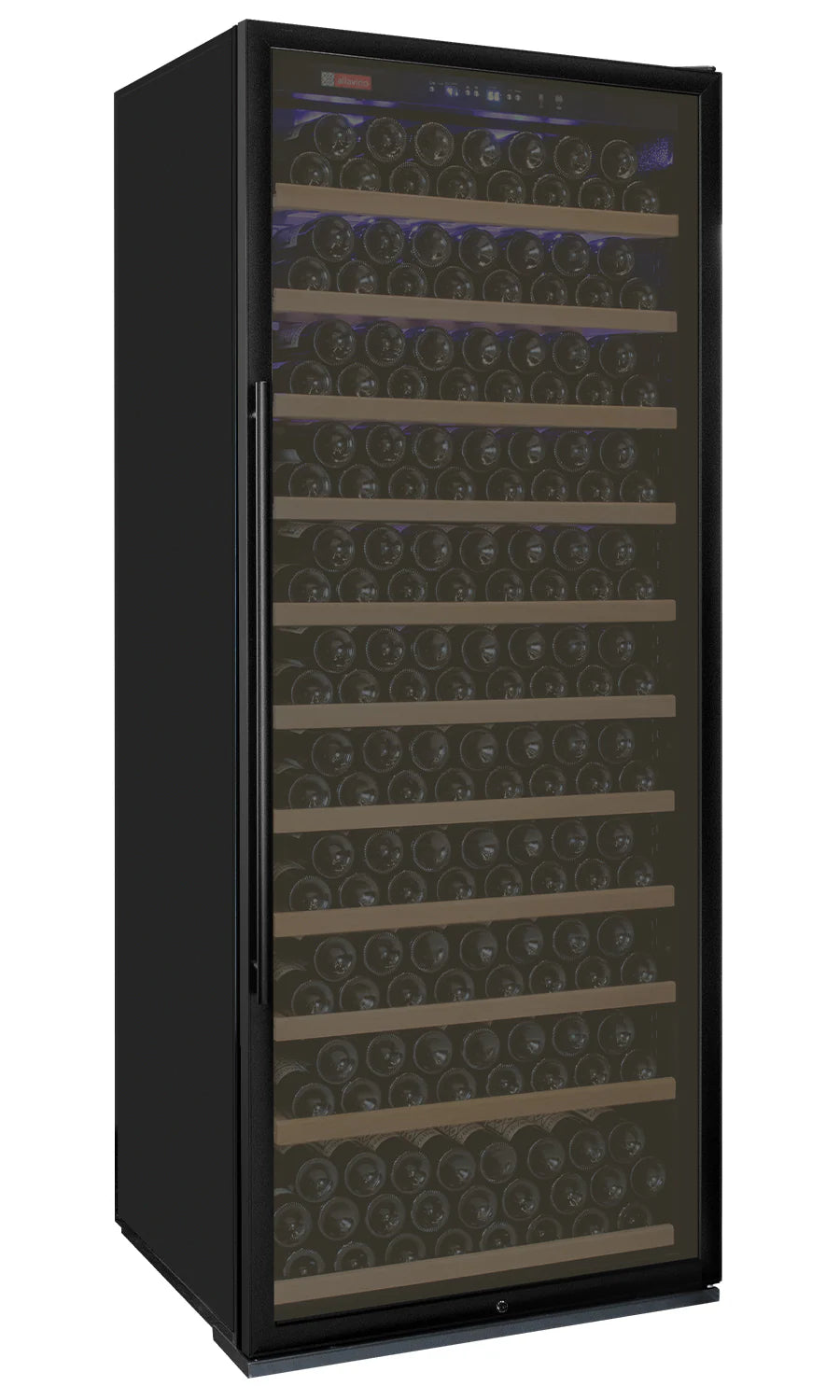Allavino 32" Wide Vite II Tru-Vino 277 Bottle Single Zone Black Right Hinge Wine Refrigerator