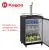 Kegco 24" Wide Single Tap Stainless Steel Commercial/Residential Kegerator